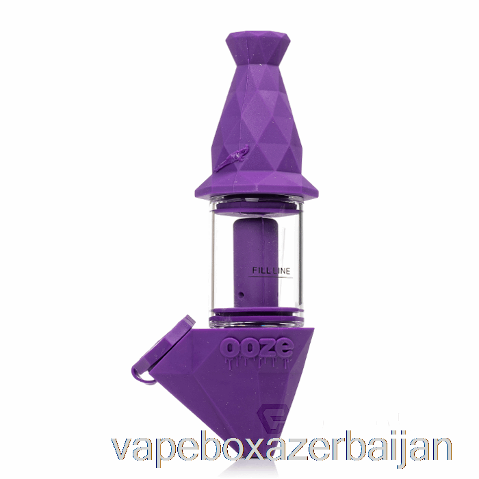 E-Juice Vape Ooze Bectar Silicone Bubbler Ultra Purple (Purple)
